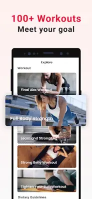 LazyFit Home Workout & Fit android App screenshot 2