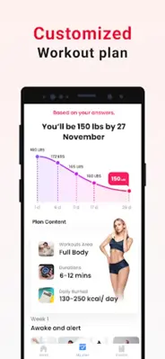 LazyFit Home Workout & Fit android App screenshot 4